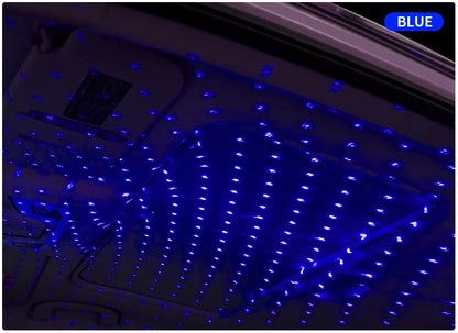 LED Starry Sky Projector Night Light Romantic USB Night Light Adjustable USB Car Lights Auto Roof Ceiling Lamp Bedroom Light