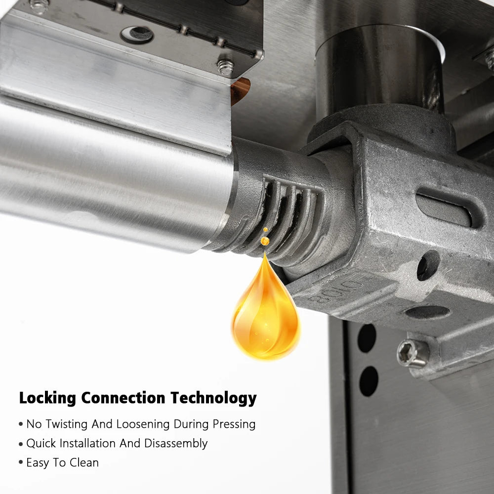 1500W 110V/220V Automatic Cold Press Oil Machine, Cold Press Machine, Sunflower Seeds Oil Extractor, Cold Press Extract