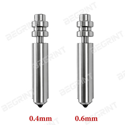 Upgrade Anycubic Kobra X Hotend Durability Bimetallic Nozzle For Anycubic Kobra X 0.2/0.4/0.6/0.8mm 3D Printers Accessories