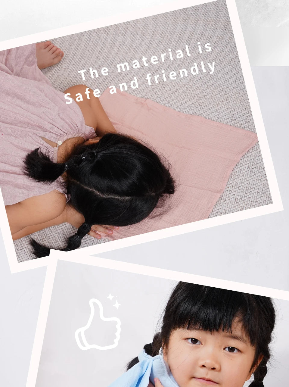 Baby Cotton Muslin Comfortable Blanket Cute Cat Doll For Infant Kids Sleep Appease Towel Children