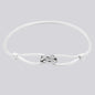 Zalman Wholesale GDS888 Luxury Unisex Bracelet 3 Metal Buckle Hand Chain Adjustable Men's Rope Bracelet for Women Jewelry Gifts