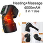 Electric Shoulder Massager Heating Pad Vibration Massage Support Belt Shoulder Thermal  Brace