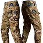Winter Tactical Pants Men Shark Skin Soft Shell Cargo Trousers Outdoor Multi-pocket Windproof Waterproof Combat Pant S-4XL