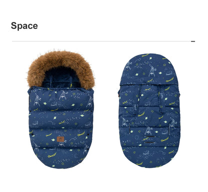 Baby Stroller Foot Cover 92Cm Winter Warm Windproof Design High Quality Universal Pram Footmuff Baby Stroller Accessories