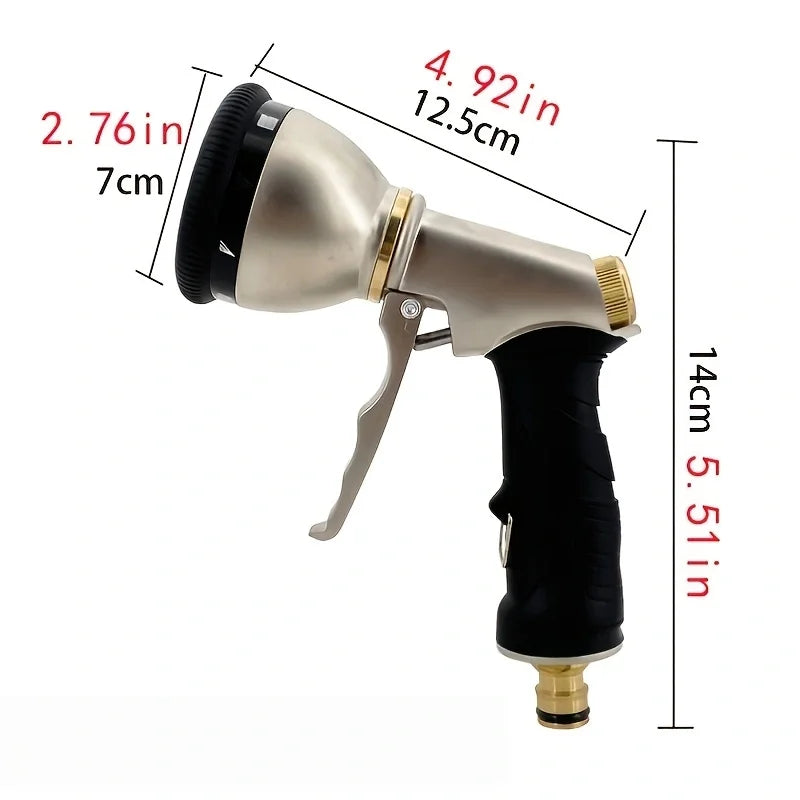 Spray Lawn Watering Multi-Function Car Wash High Pressure Durable Hand-Held Tools Hose Sprinkle Nozzle Garden Cleaning Water Gun