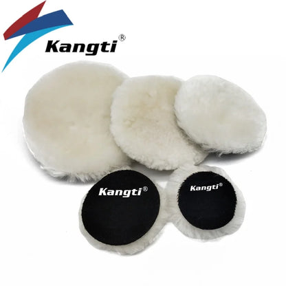 Wool Polishing Pad car polishing pad 3"4"5"6"7" inch polish waxing pads Wool Polisher Bonnet For Car paint Care