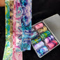 10Rolls Halloween  Flower Plaid Angel Marble  Bow Nail Foils Transfer Paper  Nail Art Stickers   Decal  Nails Decoration