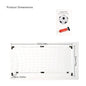 Portable Folding Soccer Goal Net Set Kids Indoor Outdoor Sports Toy Football Training Equipment with Ball Boys Girls Gift