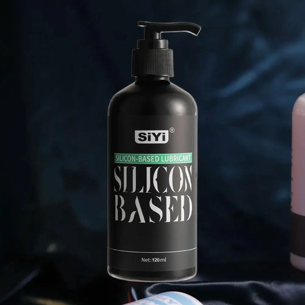 Silicone-Based Personal Lubricant Long Lasting Silky Smooth, Non-Sticky, Unscented, Waterproof For Men Women and Couples 120ml