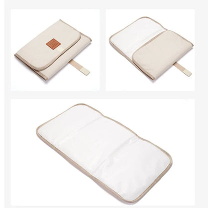Foldable Baby Diaper Changing Pad Waterproof Newborn Nappy Changing Mat Travel Diaper Change Sheet Bedding Urine Pads Breathable