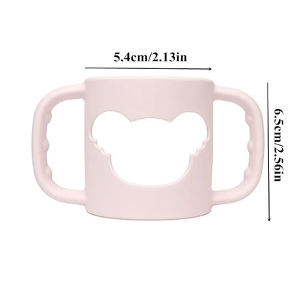 Classic Feeding Bottle Handles Soft Compatible Silicone Baby Nursing Bottles Handles Easy to Carry Handles for Hegen Bottle Size