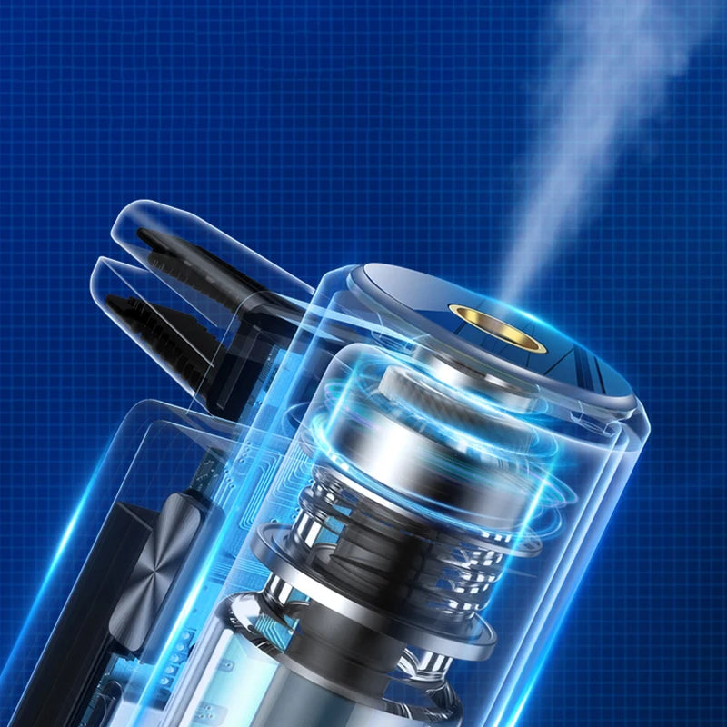 Electric Auto Air Diffuser Aroma Car Air Vent Humidifier Mist Wood Grain Oil Aromatherapy Car Air Freshener Perfume Fragrance