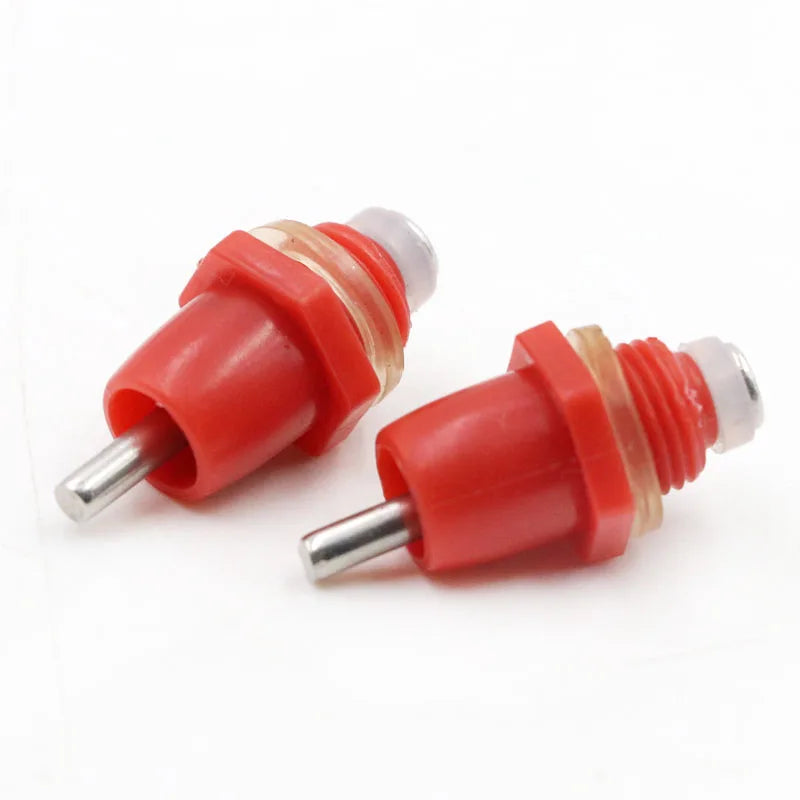 100Pcs Chicken Water Nipple Drinker Spring Type Bird Poultry Chicken With Automatic Water Dispenser Chicken Bird Feeding Water
