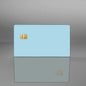 Solid Color 1 Set Of 4 Pcs Matte Film Cover Skin Sticker For Credit Card Bank Debit Bus Card