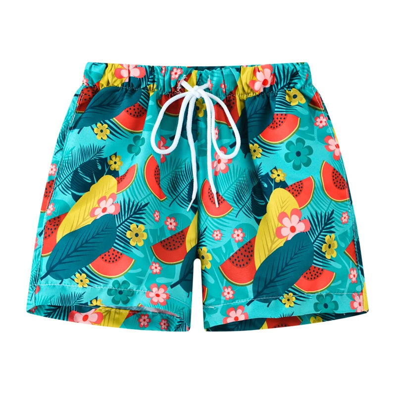 3D Printed Shorts Casual Vacation Style Summer Fashion Trend Short Pants Outdoor Sports Fitness Surf Quick Drying Board Shorts