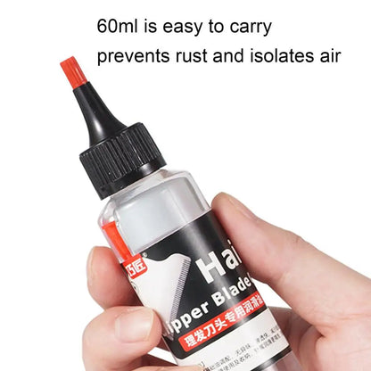 Trimmer lubricating oil Hair scissors lubrication Reduce metal friction No odor For hair cutting tool maintenance lubrication