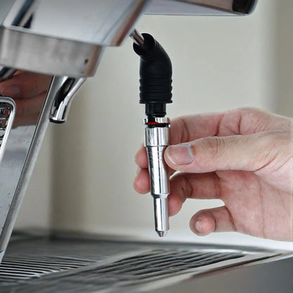 Milk Frother Foam Inner Tube Rust-Proof Silicone Coffee Steam Nozzle Stainless Steel Coffee Machine Nozzle for Delonghi Dedica
