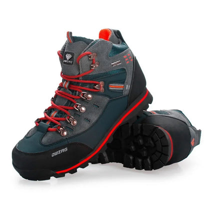 Mixed Gender Hiking Shoes Men Winter Mountain Climbing Trekking Boots Top Quality Outdoor Fashion Casual Snow Boots Plus Size 47