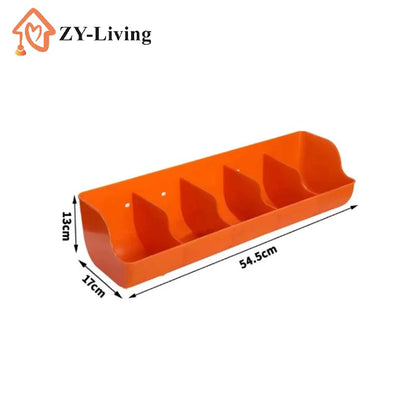 5 Slots Piglet Fodder Slot Farm Animal Supplies Livestock Fodder Dish Feeding Bowl For Cattle Pigeon Dog Goat Piglet Feeder