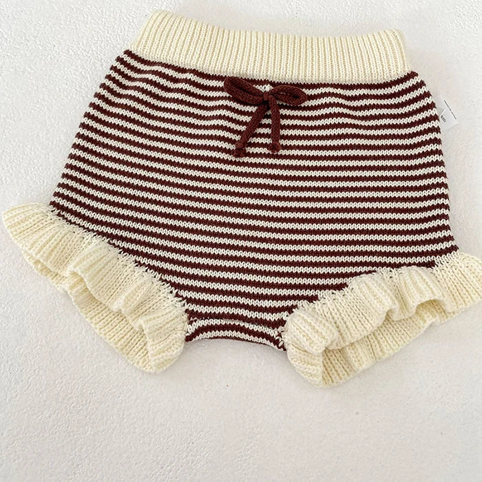 2025 New Autumn Toddler Baby Girl Clothes Set 0-3Yrs Infant Baby Girls Clothing Suit Long Sleeved Cardigan Sweater+PP Shorts