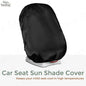 Universal Baby Car Seat Sun Shade, Blocks UV Rays & Reduces Heat for Cooler Rides
