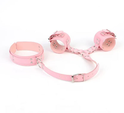 Bondage Kit BDSM Restraints Fetish Erotic Sex Toys For Couples Women Bandage Slave Collars Obedience Handcuffs Master Adult Game