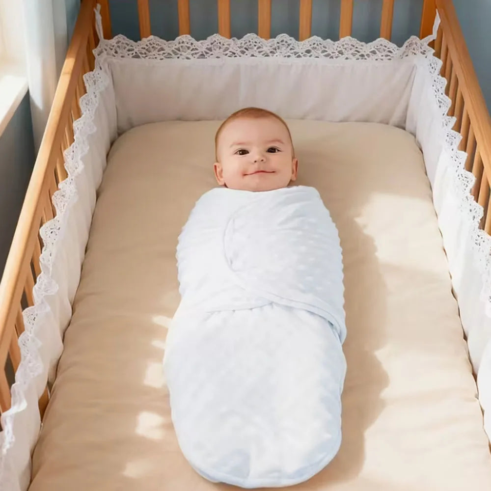 Newborn Baby Blanket, Baby Swaddle, Autumn And Winter Swaddle, Newborn Cartoon Blanket, Suitable for 0-6 Months