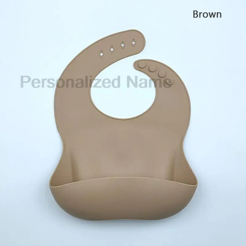Silicone Baby Bib for Babies & Toddlers Waterproof Silicone Bibs Soft With Food Catcher Pocket for Boys & Girls Free Custom Logo