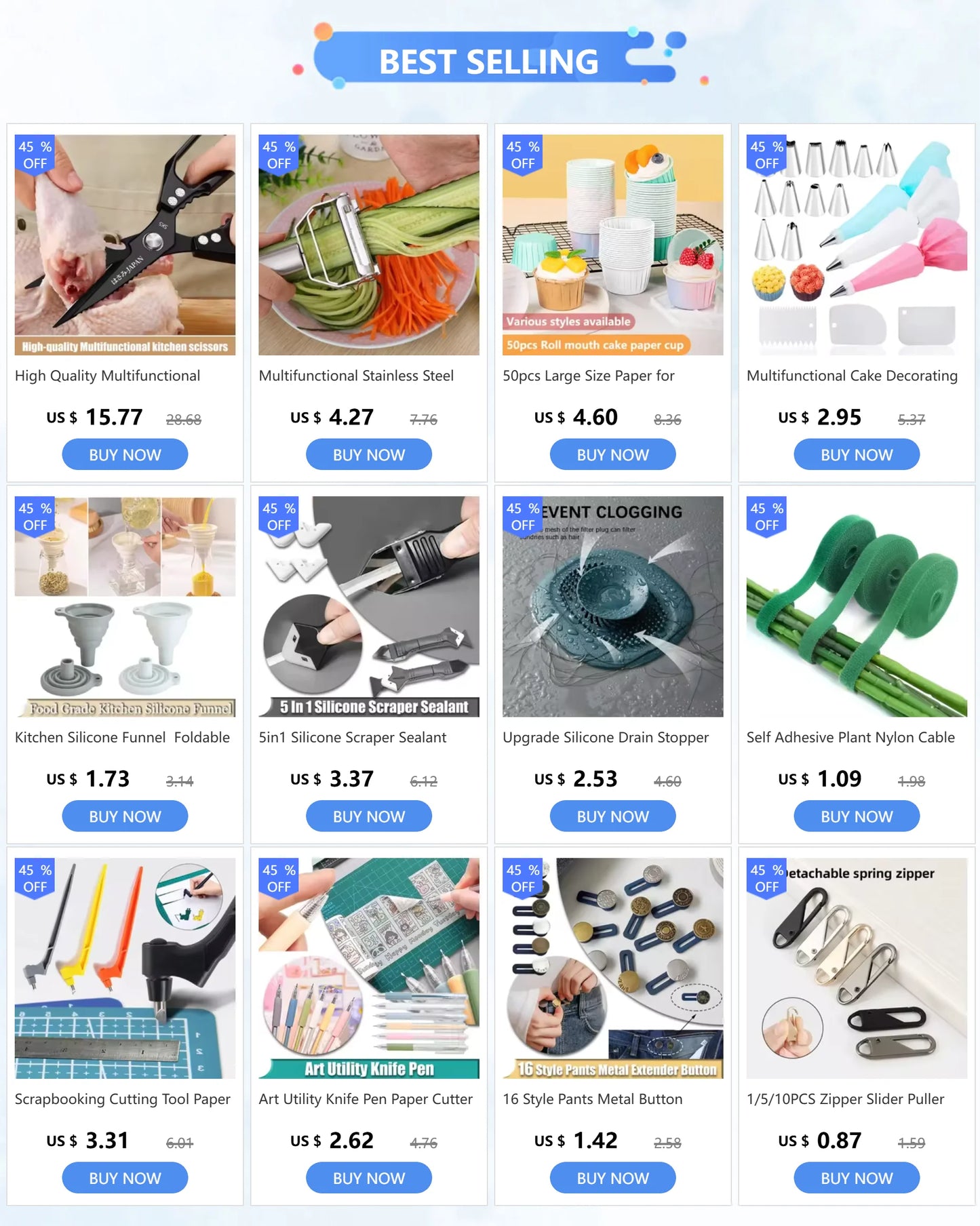 Upgrade Silicone Drain Stopper Kitchen Bathroom Anti-blocking Sink Plug Strainer Drainer Floor Drain Hair Catcher Bathroom Tool