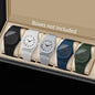 1/5PCS Fashion Plastic Strap Men Business Watches Casual Analog Sports Quartz Watch For Mens Clock Reloj Hombre