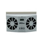 Car Window Auto Exhaust Fan Cooler Solar Powered Air Vent Cool Cooling Air Vent Conditioner Ventilator Radiator Cooling System