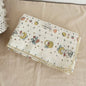 Baby Blanket Floral Soft Cotton Muslin Newborn Swaddle Wrap Receiving Blanket Quick Dry Bath Towel Baby Stroller Cover