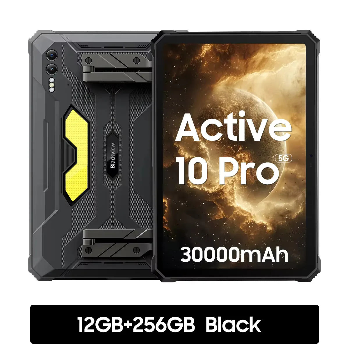 Blackview Active 10 Pro Rugged Tablets 5G MTK 7300 Octa Core, 11" FHD+ Display, 12GB 256GB/512GB, 30000mAh Battery, 108MP Camera