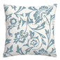Lake blue white geometric linen pillowcase sofa cushion cover home decoration can be customized for you 40x40 45x45 50x50 60x60