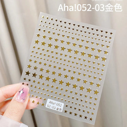 1sheet 3D Sweet Cherry Fruit Nail Art Stickers Summer Peach/Lemon/Star/Moon Nail Decals 8*10cm Adhesive Red Cherry Nail Decor %$