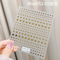 1sheet 3D Sweet Cherry Fruit Nail Art Stickers Summer Peach/Lemon/Star/Moon Nail Decals 8*10cm Adhesive Red Cherry Nail Decor %$