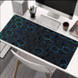 Large Gaming Mousepads Mouse Pad Computer Mousepad Geometric Mouse Mat 90x40cm Desk Pads For PC Keyboard Mats Table Rug