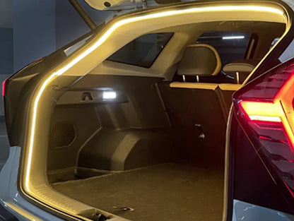 1Set Car High Brightness Trunk Lighting Ambient Light Interior Decoration LED Wiring Free Automatic Sensing Tailgate Light Strip