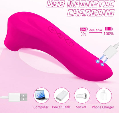 Powerful Vibrator for Women Female Sucker Masturbation Nipple Vacuum Clitoris Stimulator Vibrators for Women Adult Sex Toys 18+