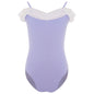 New Girls Ballet Leotards Kids Child Sleeveless Fairy Butterfly Wing Hollow Stitching Gymnastics Leotard Professional Stage Wear