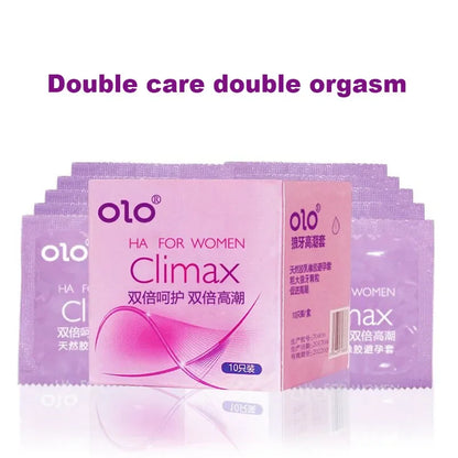 10Pcs Condoms Ultra Thin Extra Lube Condom Safe Adult Supplies Sex Toys Intimate Sex Products Addicted Erotic Goods for Men