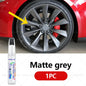 For Tesla Model 3 Y S X car wheel scratches repair pen Matte black dark gun gray silver black multiple colors Paint Repair Pen