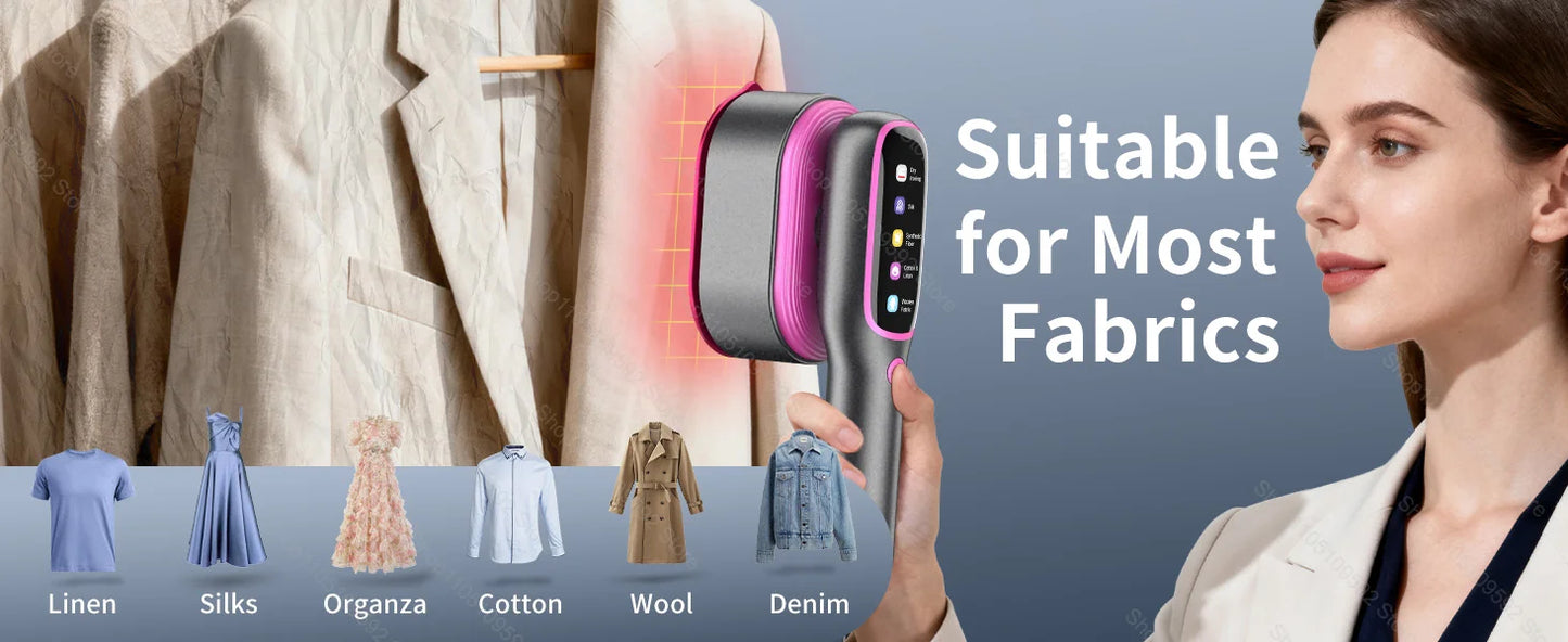 Mini Garment Steamer For Clothing Steam Iron Handheld Portable Home Travelling Voor For Clothes Ironing Wet Dry Ironing Machine