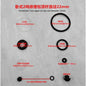 2-3 Tons Horizontal Jack Accessories Hydraulic Plunger Piston Oil Seal 2T -3T Horizontal Repair Kit Set