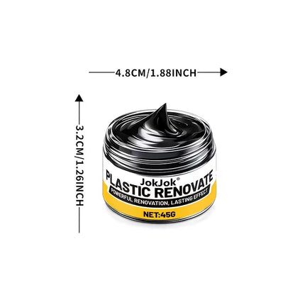 Car Surface Repair Kit - Suitable for Rubber, Plastic And Seat Materials - for Repairing Bumpers, Dashboards And Interior Compon