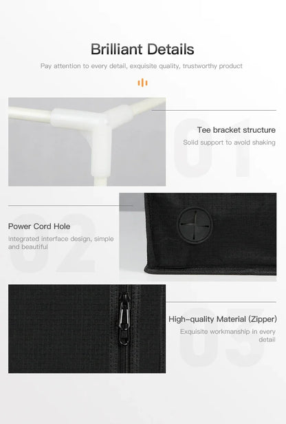 Creality Official Ender Enclosure Update Constant Temperature Fireproof Dustproof 3D Printer Protective Cover for Ender-3/3 V2