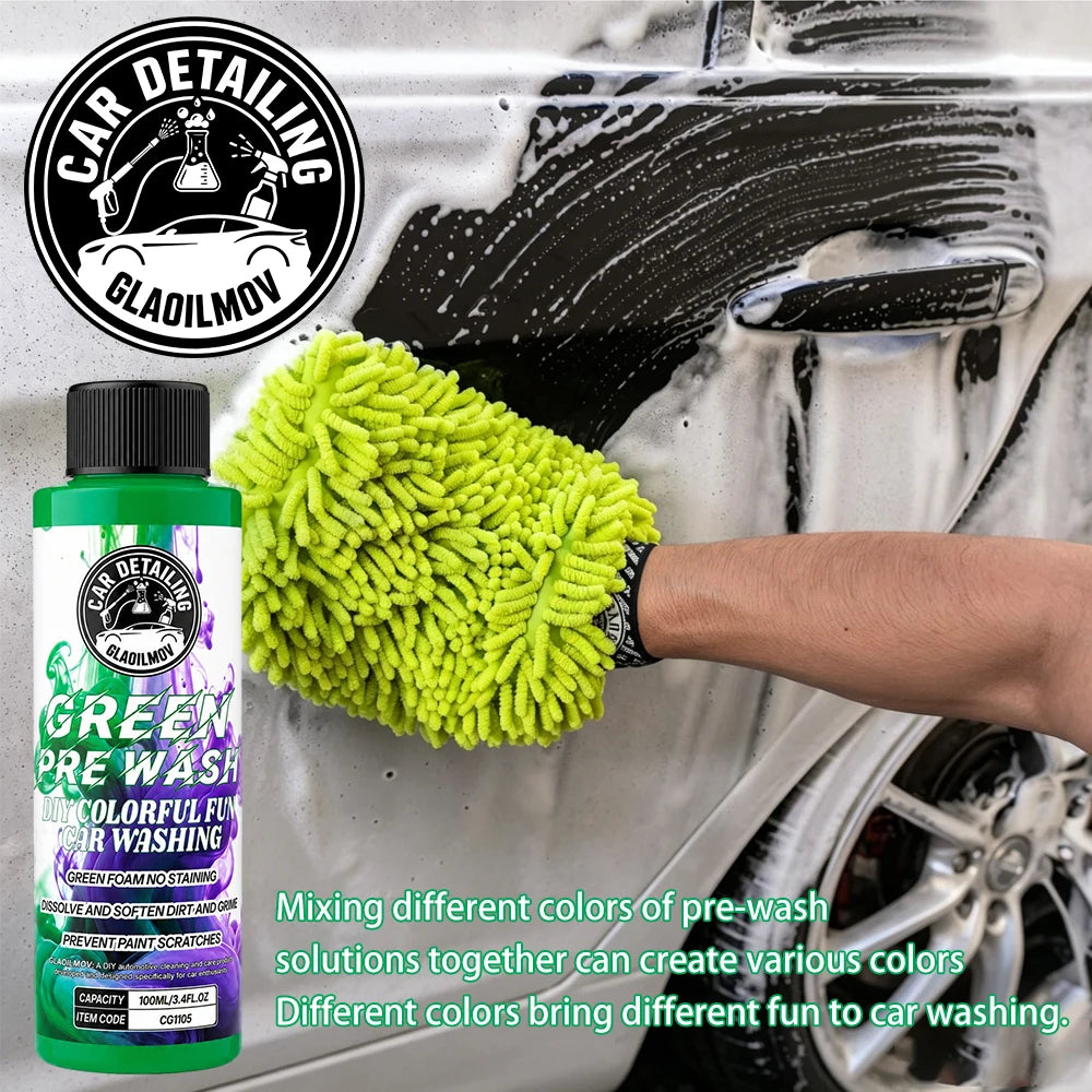 Colored Car Pre Wash Solution Magic High Concentration Foam Car Wash Shampoo Auto Detailing Accessory Super Cleaner
