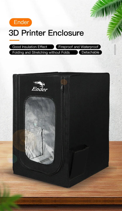 Creality Official Ender Enclosure Update Constant Temperature Fireproof Dustproof 3D Printer Protective Cover for Ender-3/3 V2