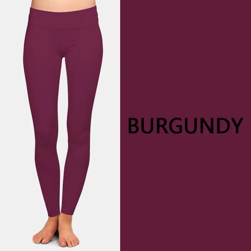 LETSFIND Fashion Women Slim Stretch Leggings Solid Navy Blue High Waist Comfortable Breathe Freely Sexy Fitness Leggings