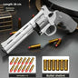 Continuous Firing ZP5 357 Revolver Launcher Pistol Soft Dart Bullet Toy Gun for Kids Adults CS Outdoor Battle Game Play
